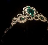 Tiara de platina