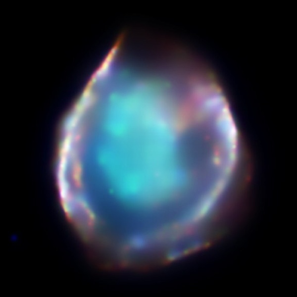 Silício em remanescentes de uma supernova